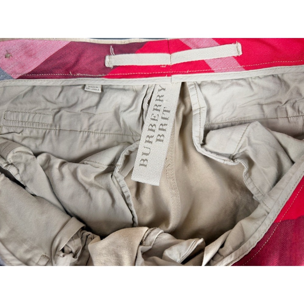 Burberry Brit Men's 36x32 Khaki Chino Pants Classic Fit Cotton Casual Preppy - Picture 3 of 7